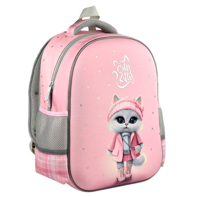 Рюкзак школьный Кошечка в пальто Феникс ФЕ-68232 1